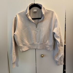 Tna Cozy Fleece Perfect 1/4 Zip Sweatshirt size small